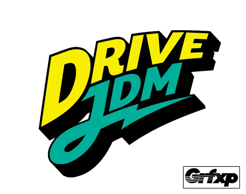Drive Jdm Printed Sticker 1