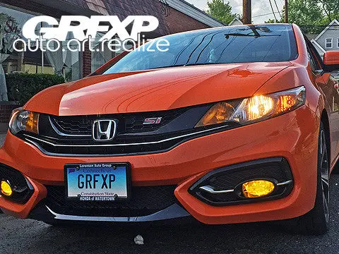 Drl Overlays For 9Thgen Honda Civic Coupe (2014 – 2015) 1