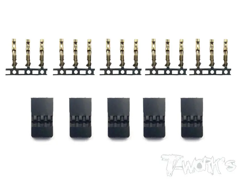 Ea-014 Futaba Male Plug.  5Pcs 1