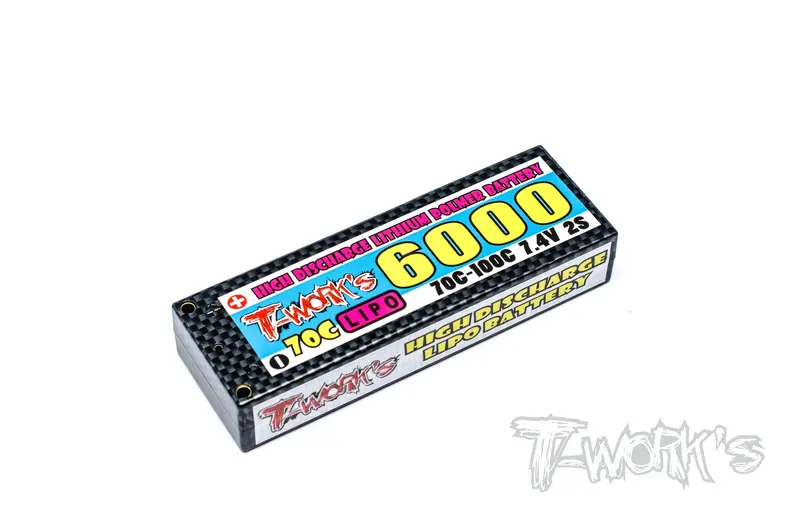 Ea-020 High Discharge 6000 Mah Lipo Battery 7.4V 70C 1