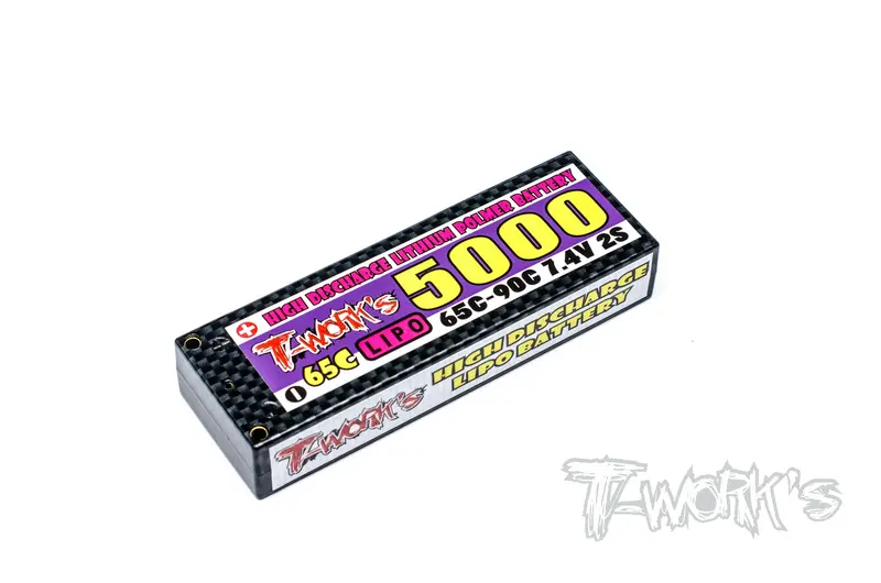 Ea-021 High Discharge 5000 Mah Lipo Battery 7.4V 65C 1