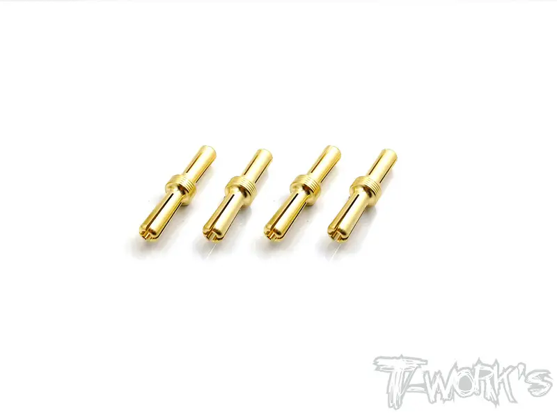 Ea-029-4 4Mm Gold Plated Dual Battery Plug ( 4Pcs. ) 1