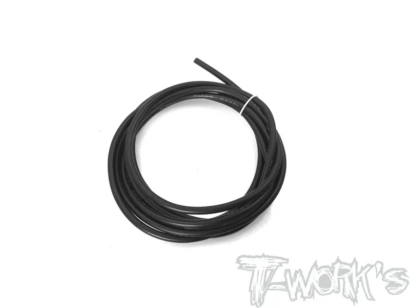 Ea-037Bk 13 Gauge Silicone Wire ( Black ) 2M 1