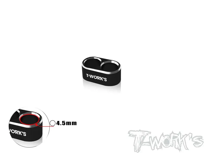 Ea-046-A4.5 Alum. Wire Guide 2 Hole 4.5Mm (4 Colors) 2