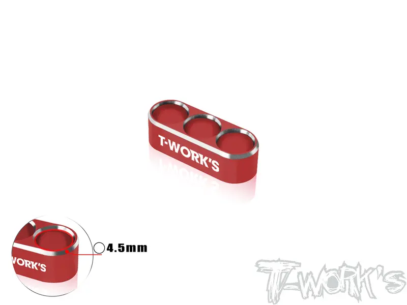 Ea-046-B4.5 Alum. Wire Guide 3 Hole 4.5Mm (4 Colors) 3