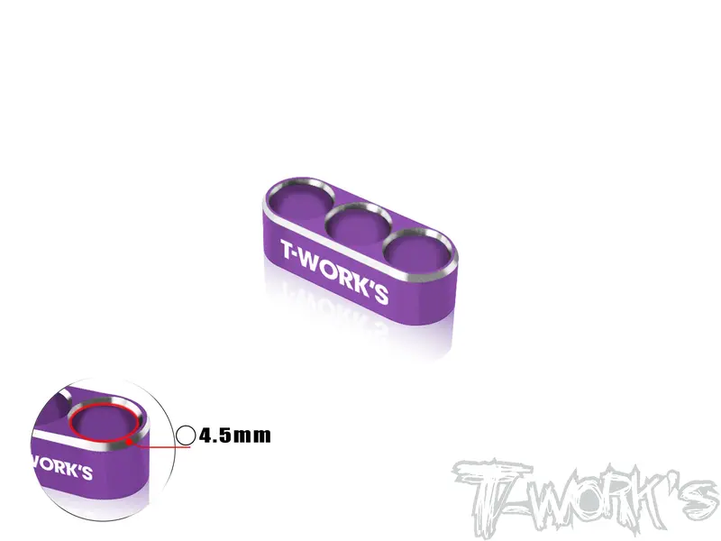 Ea-046-B4.5 Alum. Wire Guide 3 Hole 4.5Mm (4 Colors) 4