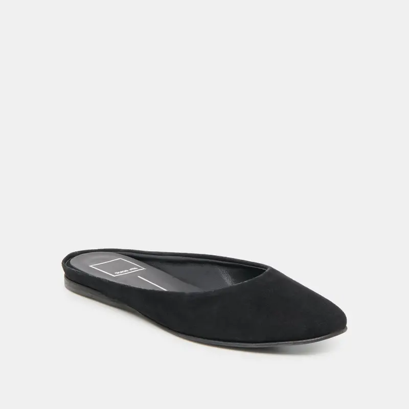 Eila Flats Onyx Suede - Re:Vita 2
