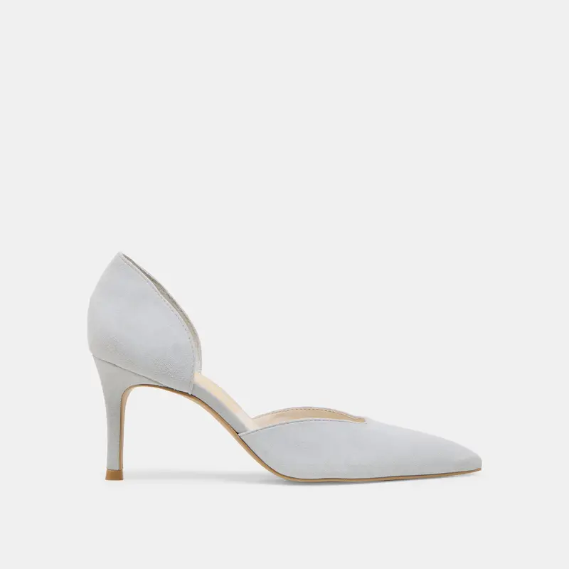 Eloy Heels Light Blue Suede 1