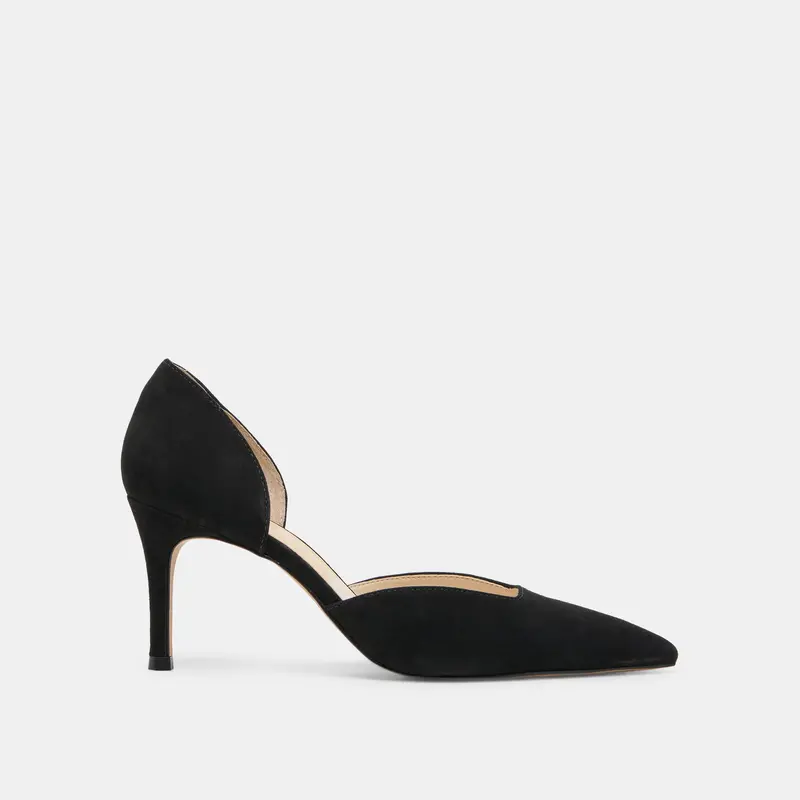 Eloy Heels Onyx Suede 1