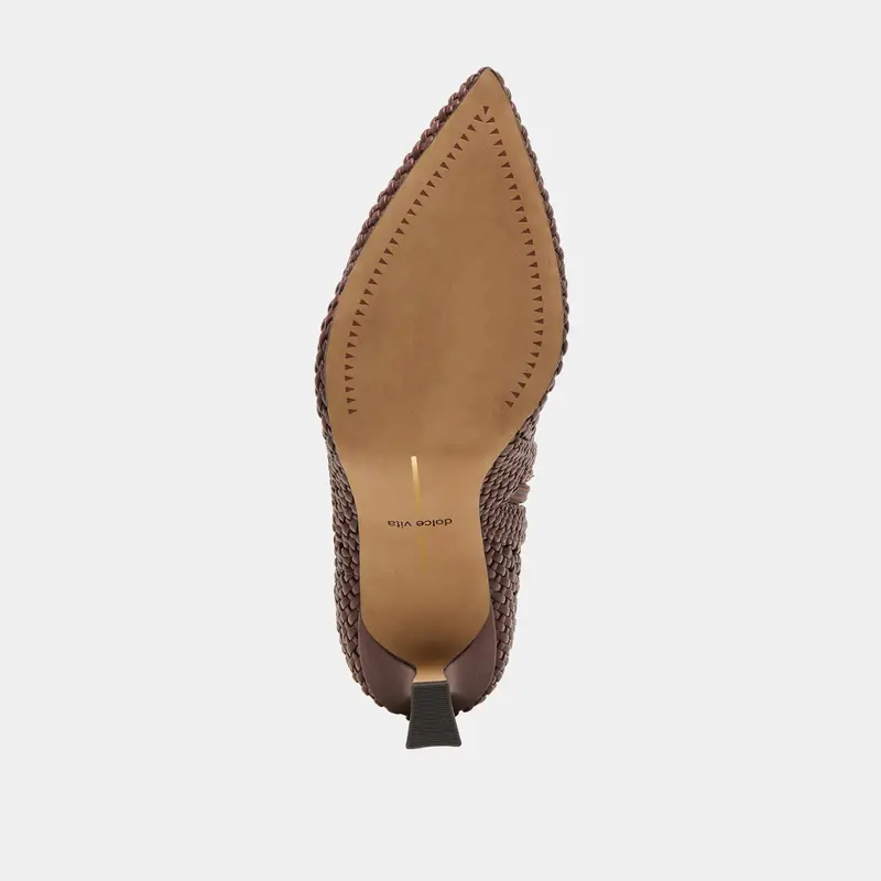 Embry Booties Brown Woven Stella 11