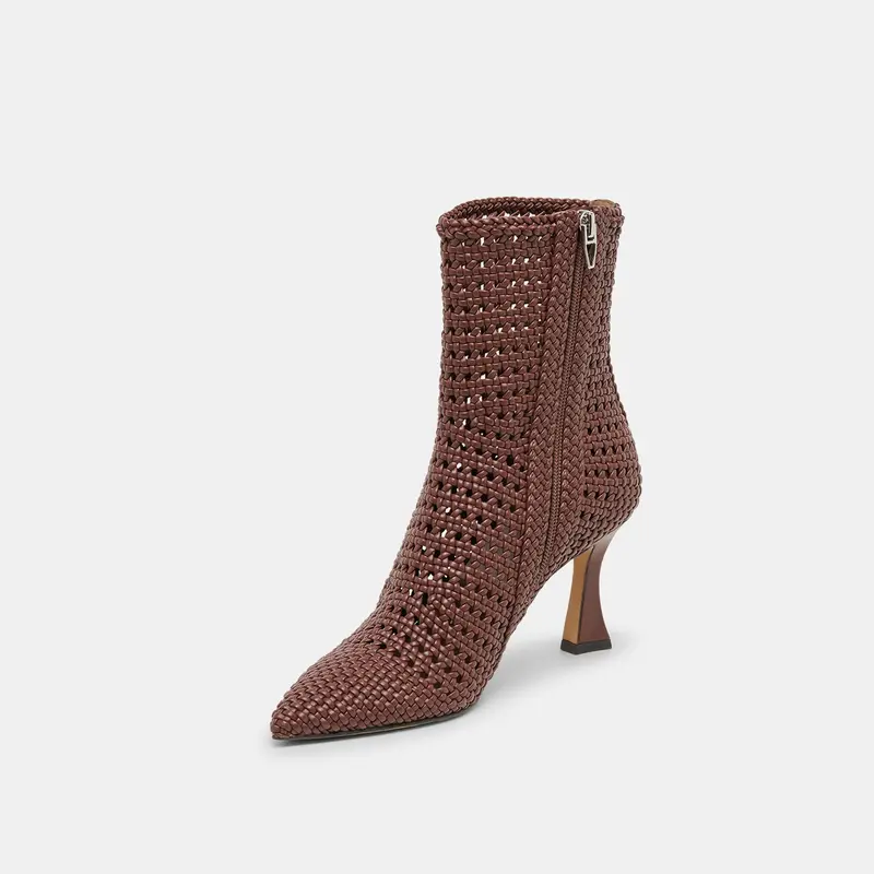 Embry Booties Brown Woven Stella 6