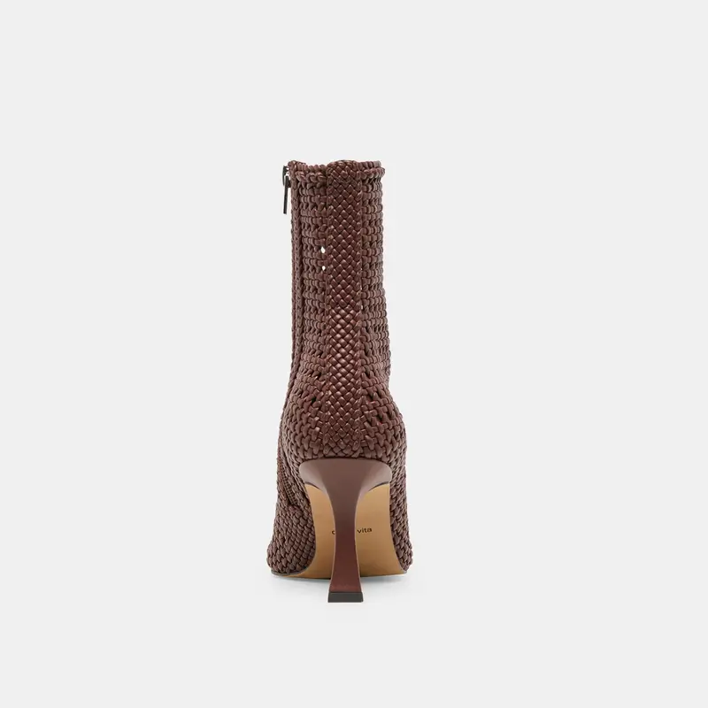 Embry Booties Brown Woven Stella 9