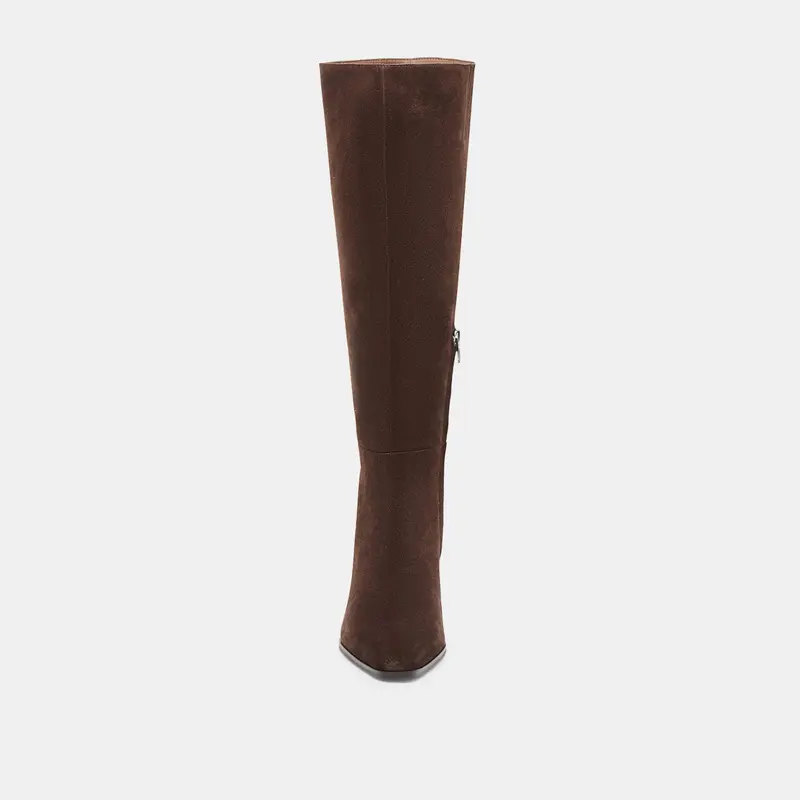 Emmi Boots Dk Brown Suede 10