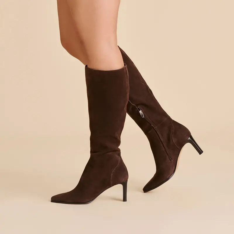Emmi Boots Dk Brown Suede 4