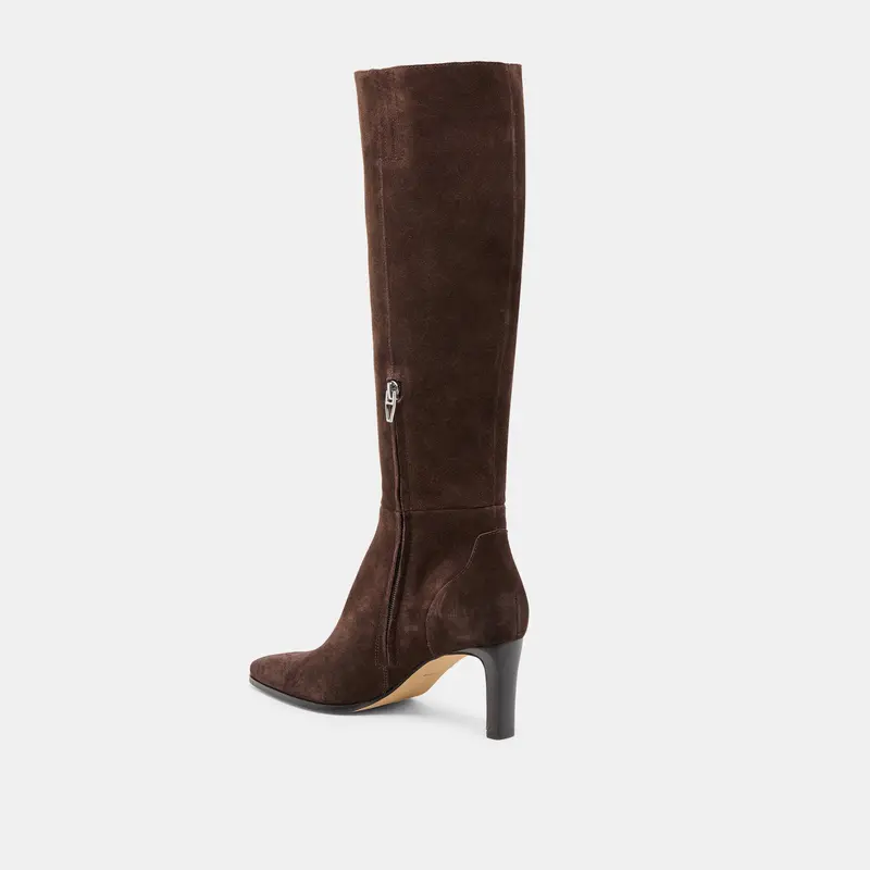 Emmi Boots Dk Brown Suede 9