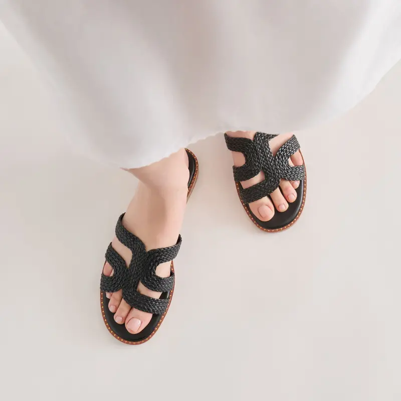 Emon Sandals Black Stella 6