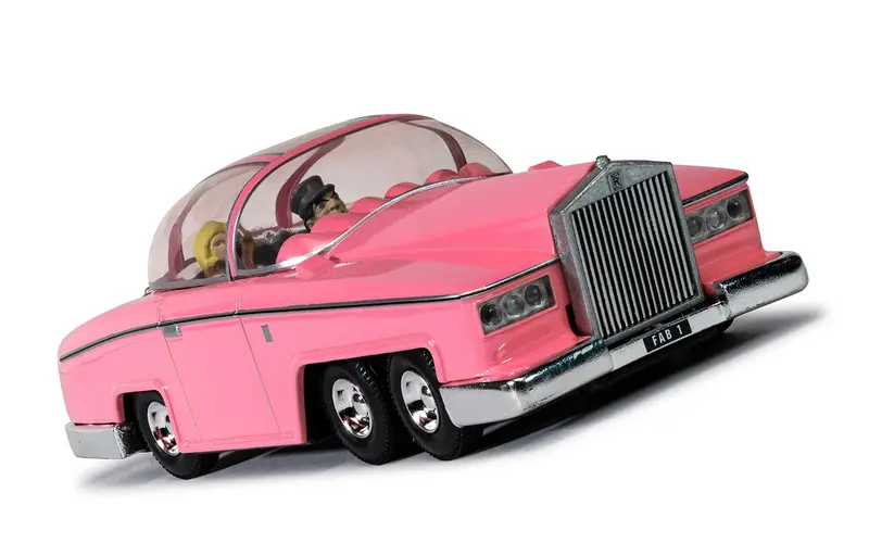 Fab 1 - Lady Penelope's Pink Rolls Royce -- Thunderbirds -- Corgi Cc00605 1
