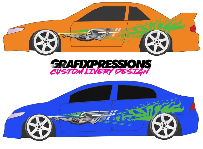 Fast & Furious Knight - Custom Vehicle Livery Graphics 1