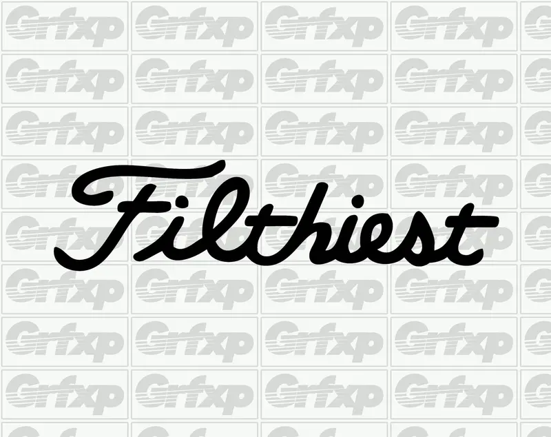 Filthiest Sticker 1