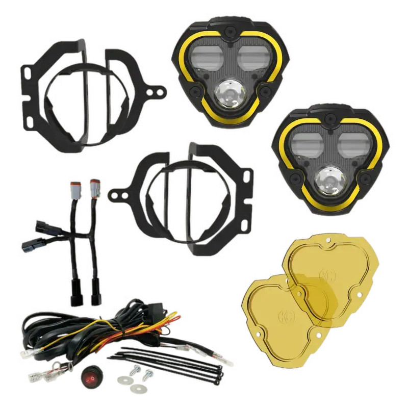 Flex Era® 3 Dual Mode Sae Fog Lights - 2-Light Master Kit - For Jeep Jl/Jt Sport Bumpers - #97148 1
