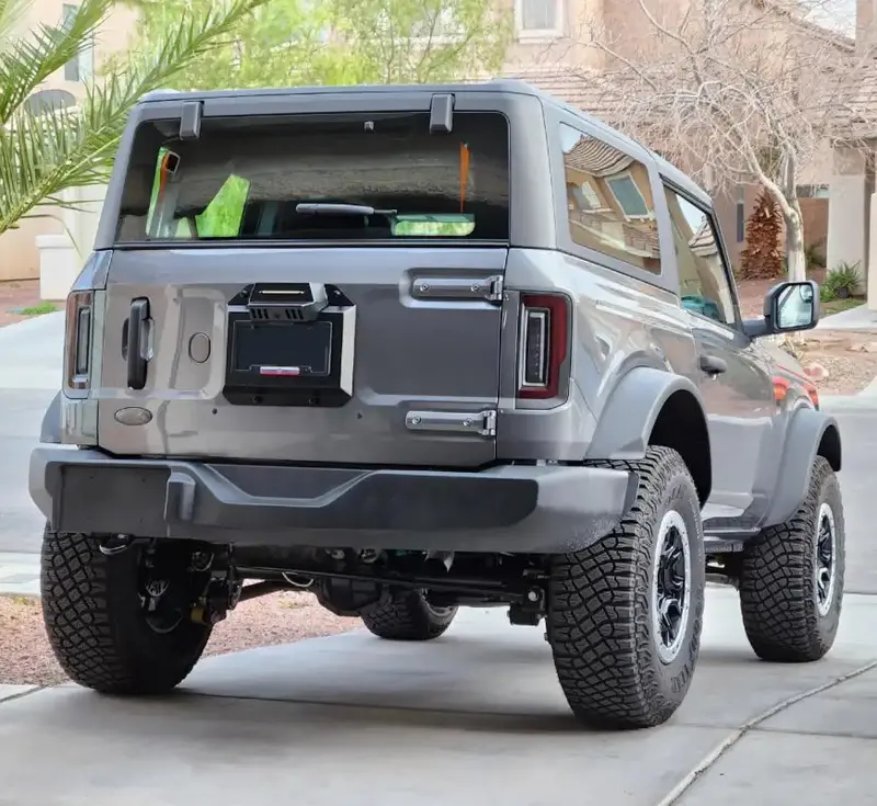 Flush Mount Tail Light Overlays For 2021+ Bronco (W/ Oracle Tails) 2