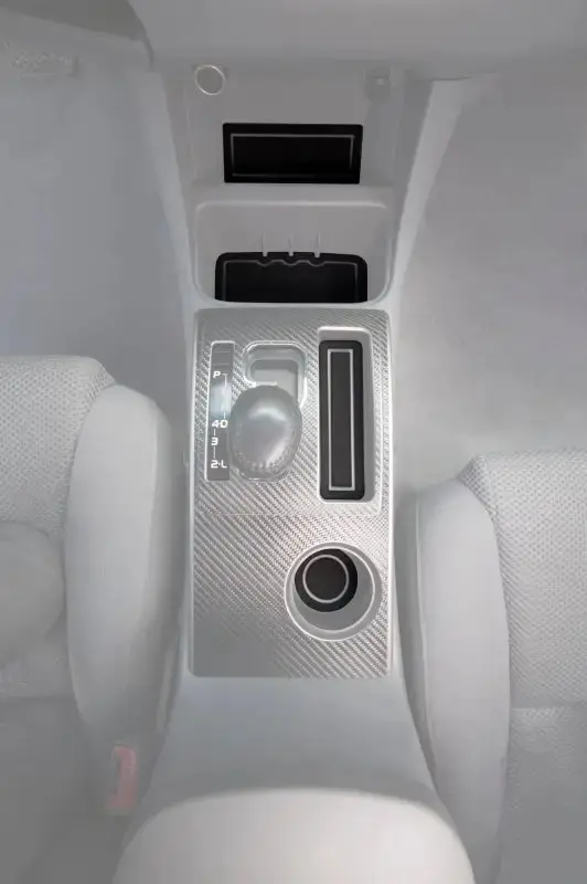 Foam Cup Holder Inserts (Automatic) Fits 2005-2015 Toyota Tacoma 1
