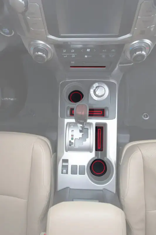Foam Cup Holder Inserts for 2010–2024 Toyota 4Runner