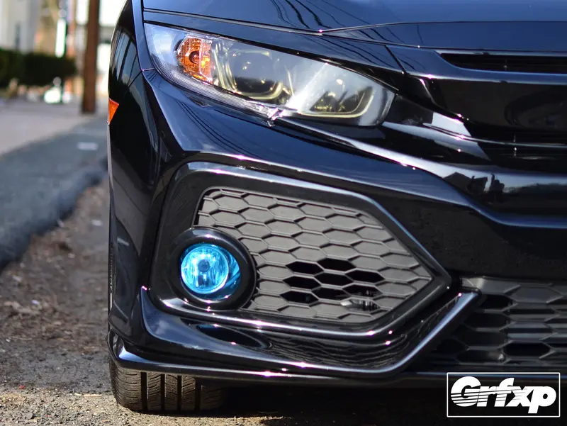 Fog Light Overlays For 10Thgen Honda Civic Hatchback (2017+) 1