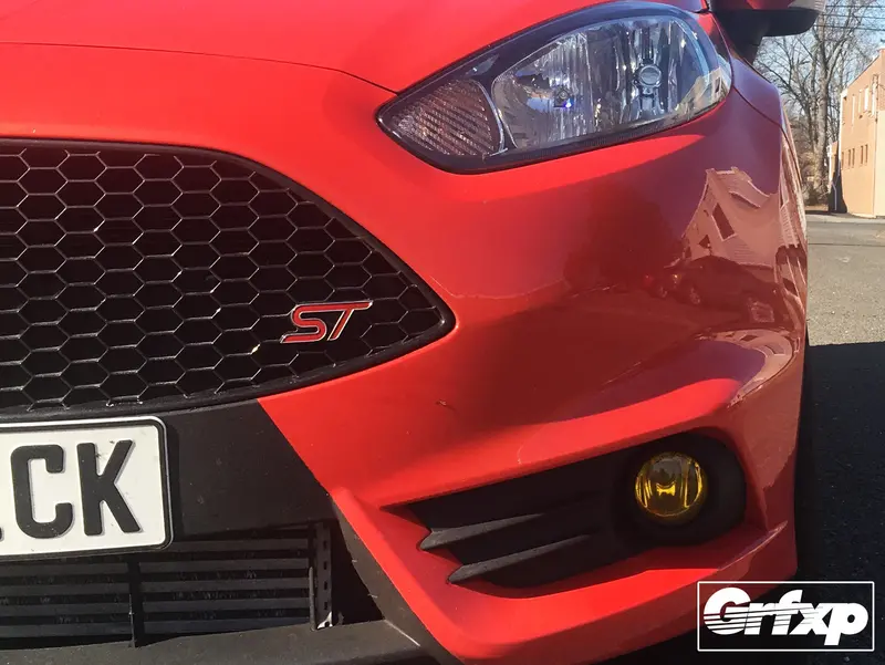 Fog Light Overlays For Ford Fiesta St (2013 - 2016) 1
