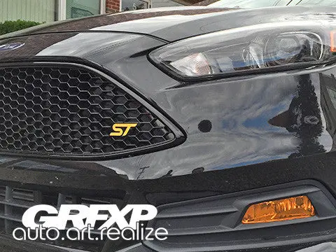Fog Light Overlays For Ford Focus St (2015 Models) 1