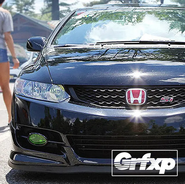 Fog Light Overlays For Honda Civic Coupe & Sedan (2006-2011) 1