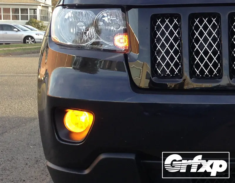 Fog Light Overlays For Jeep Grand Cherokee (2011 – 2013) 1