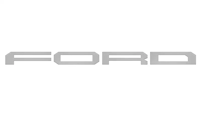 Ford F-150 Raptor Tailgate Letter Overlays for 2021–2026 Models