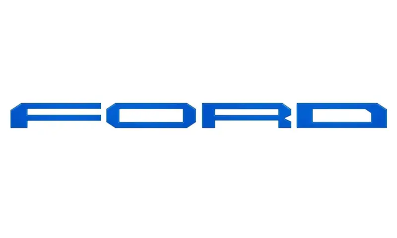 Ford F-150 Raptor Tailgate Letter Overlays for 2021–2026 Models