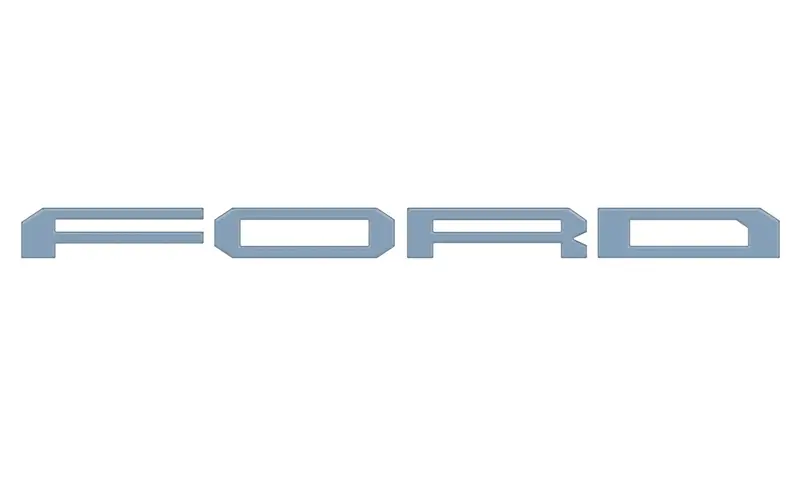 Ford F-150 Raptor Tailgate Letter Overlays for 2021–2026 Models