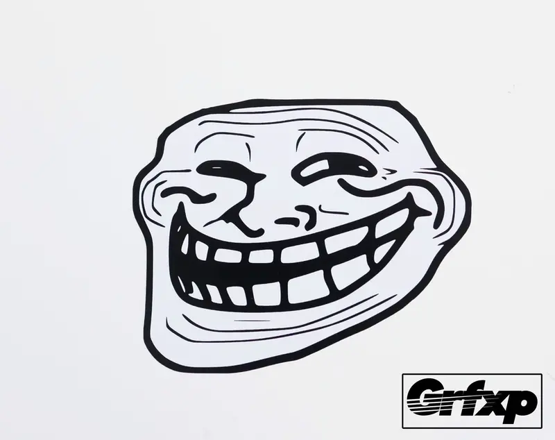 Forum Troll Printed Sticker 1
