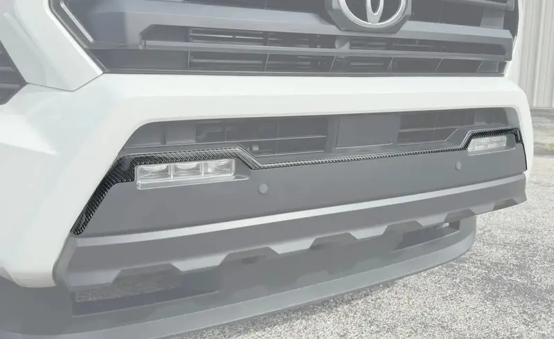 Front Bumper Upper Line Accent Trim Fits 2024-2026 Toyota Tacoma 1