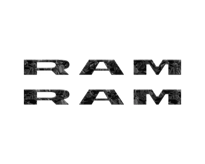 Front Door Emblem Overlays Fits 2025-2026 Ram 1500/2500/3500 11