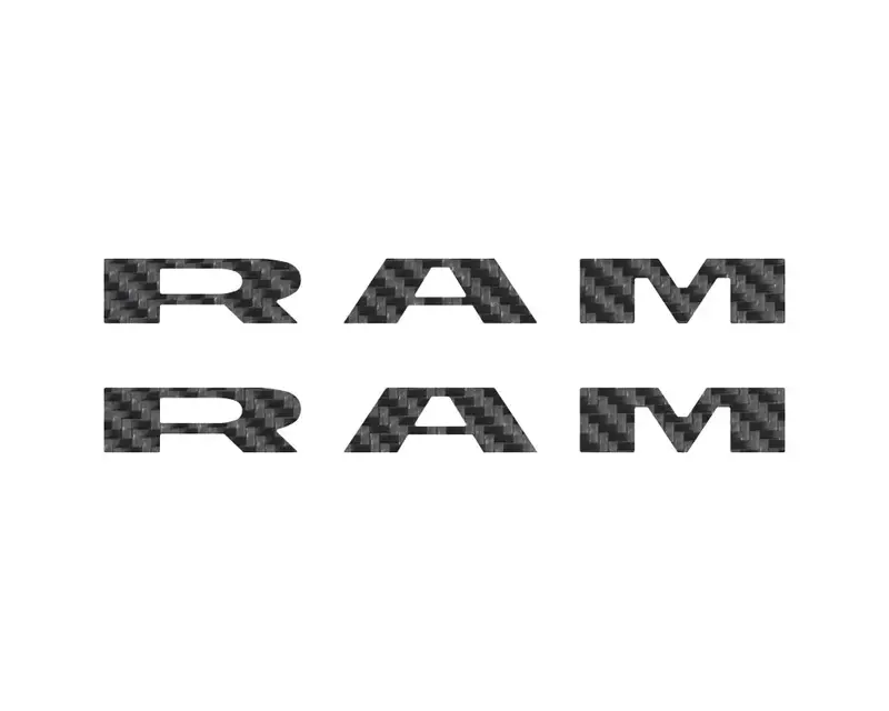 Front Door Emblem Overlays Fits 2025-2026 Ram 1500/2500/3500 20