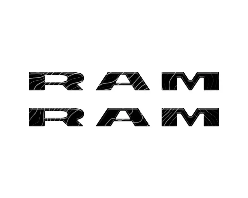 Front Door Emblem Overlays Fits 2025-2026 Ram 1500/2500/3500 22