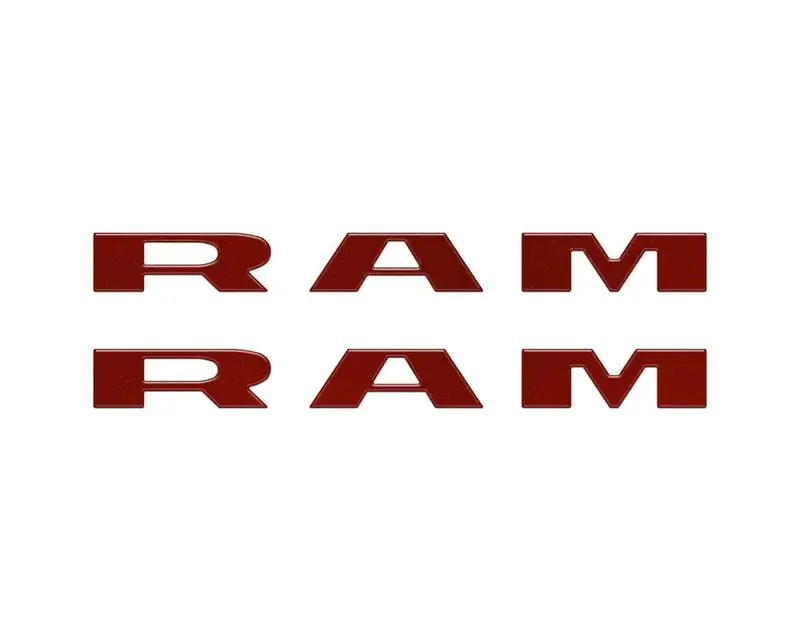 Front Door Emblem Overlays Fits 2025-2026 Ram 1500/2500/3500 5