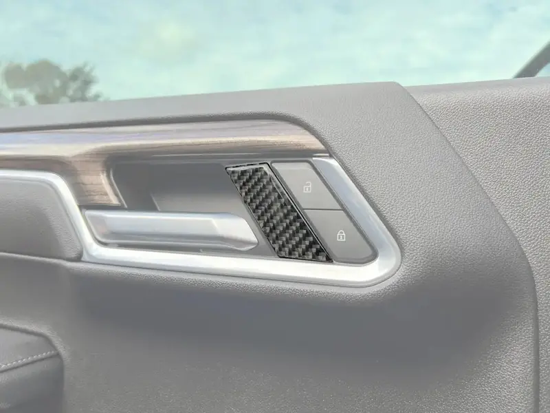 Front Door Handle Accent Trim Fits 2022-2026 Chevrolet Silverado 2