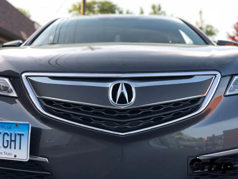 Front Grill Overlay For 2014-2017 Acura Tlx 1