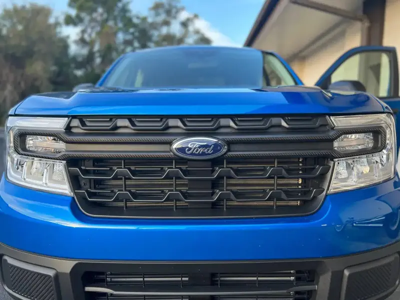 Front Grille Accent Overlays Fits 2022-2024 Ford Maverick 2