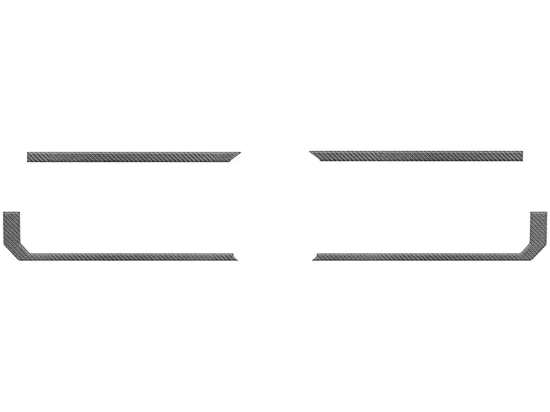 Front Grille Line Accent Trim Fits 2025-2026 Toyota 4Runner 1