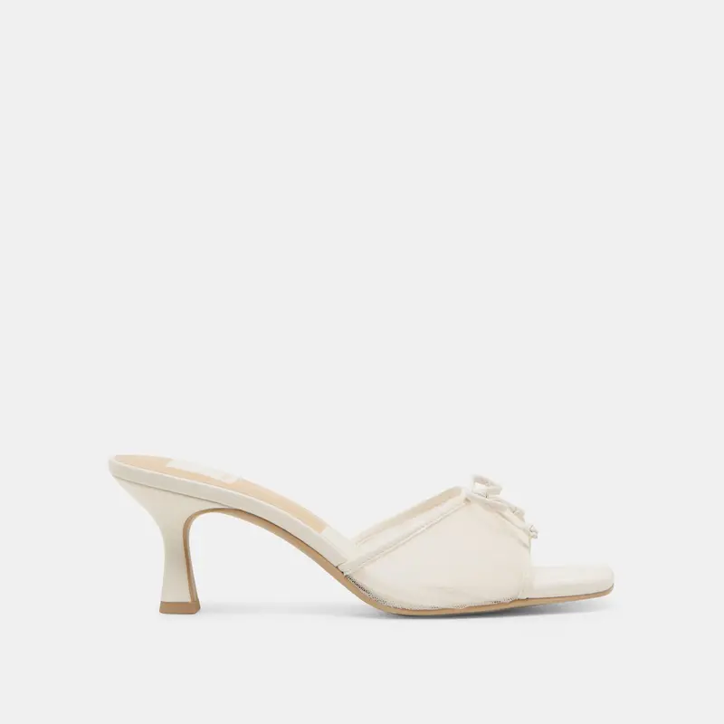 Galen Heels White Tulle 1