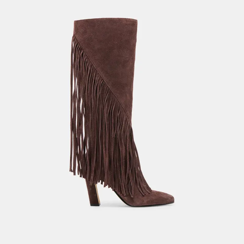 Giano Boots Mahogany Suede 1