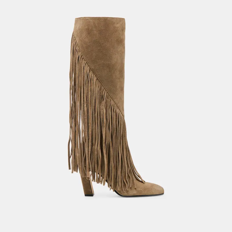 Giano Boots Olive Suede 1