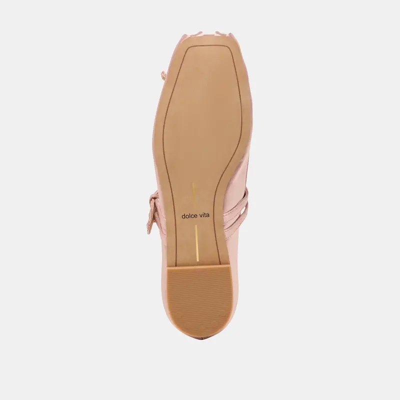 Gibsen Ballet Flats Blush Satin 11