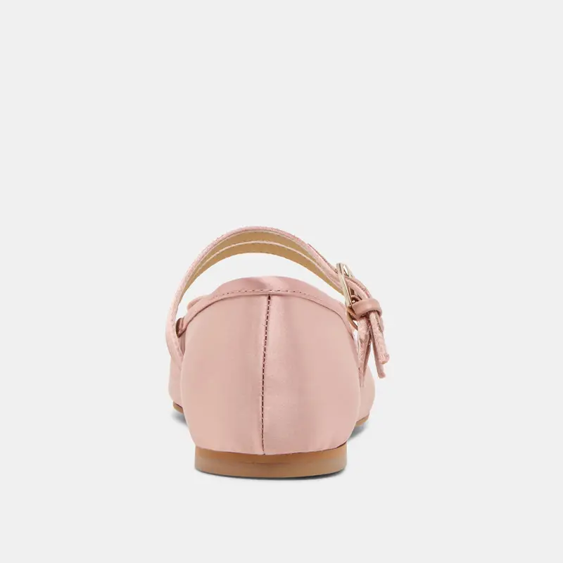 Gibsen Ballet Flats Blush Satin 9